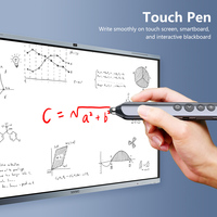 Télécommande de présentation multifonctionnelle sans fil avec laser de classe 2 et souris aérienne pour écrans LED/LCD, avec stylet remplaçable