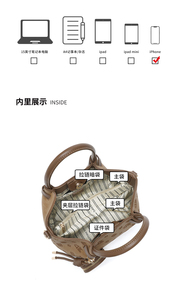 <span class=keywords><strong>Sac</strong></span> fourre-tout en PU résistant à l'eau haut de gamme, <span class=keywords><strong>sac</strong></span> à main quotidien de luxe léger, <span class=keywords><strong>sac</strong></span> à bandoulière croisé tendance pour <span class=keywords><strong>femme</strong></span>, modèle Dumpling ouvert - Product Image 6