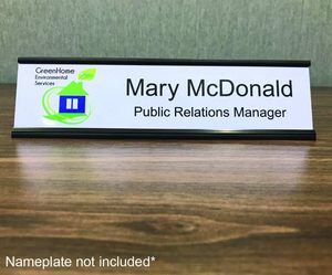 Bàn Tên tấm cho văn phòng, kim loại tên nơi Bàn Chủ kinh doanh bàn Đăng chủ, <span class=keywords><strong>DIY</strong></span> cá nhân của bạn Tên cho bàn - Product Image 4