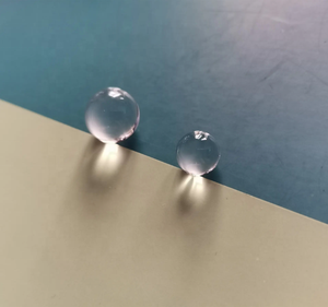Em Ações Dia1mm Dia2mm Dia3mm Dia4mm Quartz N-BK7 LaZF JGS1 Lente De Bola Redonda De Sílica De Fusa UV Safira - Product Image 3