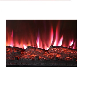 30 "32" 36 "40" 48 "50" 60 "70" Foyer électrique moderne encastré au mur avec flamme super grand décor à vendre - Product Image 6