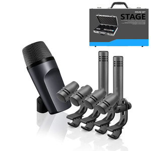 Kit de Micrófonos Cardioides para Batería e Instrumentos Musicales E600 E604 E602 <span class=keywords><strong>E614</strong></span>, Micrófono de Condensador para Batería, Kit de Micrófonos Profesionales para Batería - Product Image 6