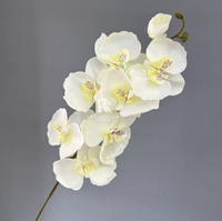 Fleurs artificielles Phalaenopsis M-38 pour le réveillon du Nouvel An, simulation de mariage, orchidée artificielle pour la décoration de la maison, des mariages et des fêtes