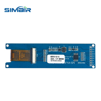 SER3.12-S 9PIN Pantalla Gráfica OLED de 3.12" 256x64 Blanca SSD1362 3.3V SPI I2C Módulo de Interfaz Paralela de 8 bits