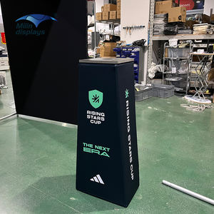 Podium kustom untuk permainan sepak bola permainan sepak bola portabel mudah mengatur Stand tampilan bola untuk kegiatan promosi acara luar ruangan - Product Image 6