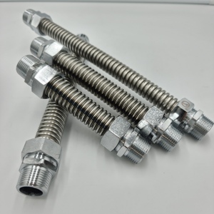 Trục thép không gỉ ren ổ cắm mở rộng khớp cao mịn Epoxy tráng 1/2 "NPT nam kết nối tổng thể chiều dài 1 - Product Image 6