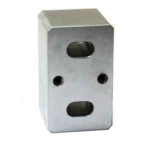 Stainless Steel Aluminium <b>Spacers</b> Blocks for Industrial Automotive Use Custom CNC Machining Services Drilling Broaching - Product Image 1