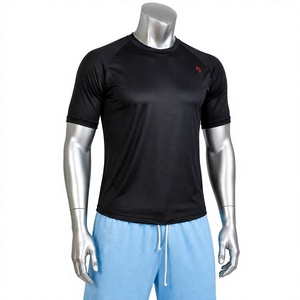 Ropa Deportiva Unisex Negra de Manga Larga, Cierre con Cordón, Absorbe la Humedad, Color Sólido, Poliéster, para Correr y Gimnasio - Product Image 1