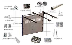 Accessori per Porte Avvolgibili all'Ingrosso, Staffa di Supporto per Albero dell'Asse - Product Image 6