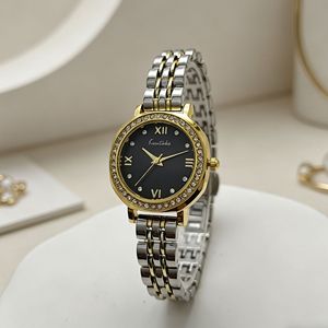 New style fashionable and understated luxury niche exquisite women's <b>watch</b>, <b>diamond</b> bezel, small size. - Product Image 3