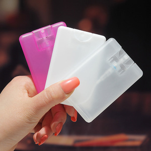 ขวดสเปรย์ขนาดเท่าบัตร 20 มล. ขวดน้ำหอมพลาสติกพกพาขนาดเดินทาง - Product Image 1