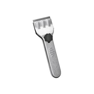 Metaltex Ceramic Hob Scraper Stainless Steel 6 Pack Kitchen Cleaning Tool - Product Image 1