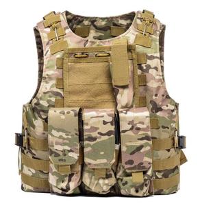Gilet tactique de chasse pour hommes, camouflage noir, TV46 A62, pour activités de plein air et jeux CS. - Product Image 6