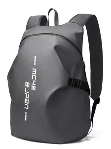 Sac à dos de moto à double épaule en PVC imperméable de grande capacité, sac à dos de moto à la mode en Oxford, sac à dos de moto à la mode - Product Image 6