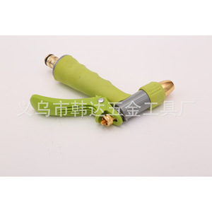 Pistola de Alta Presión HD con Cabezal de Cobre y Flujo Ajustable, Mango de Aluminio para Lavado de Autos y Uso Doméstico - Product Image 1