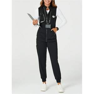 Gilet léger zippé pour femme, sans manches, avec poches, respirant, vêtement d'extérieur, printemps été, décontracté - Product Image 5