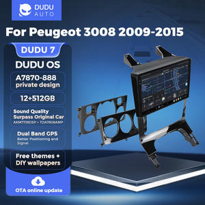 DUDUAUTO YL888 7870 android13 12 + 512GB Car multimédia Navigation <span class=keywords><strong>GPS</strong></span> <span class=keywords><strong>pour</strong></span> Peugeot <span class=keywords><strong>3008</strong></span> 2009-2015 4G LTE WiFi 2 din auto radio DSP - Product Image 2
