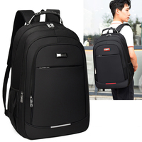Mochila Escolar Impermeable con Cierre y Logotipo Personalizado para Hombre, con Puerto USB y Protección Antirrobo, Capacidad de 20-36L