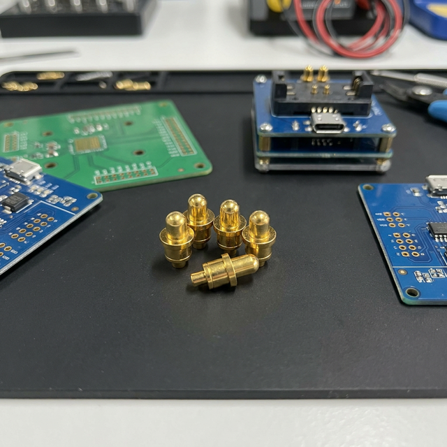 Pogo Pin Connector Pogopin Battery Spring Loaded Contact DIP Needle PCB 3 4 5 6 7 8 9 10 12 14 MM Test Prob