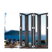 Portefeuille moderne horizontal à double rabat avec porte-monnaie et porte-cartes, fenêtre en aluminium anti-poussière