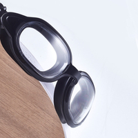 Lunettes de plongée sur ordonnance Myopie Élégantes Écologiques Silicone PC Étanches Anti-buée Haute définition Électro-plaquées