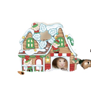 Peau de <span class=keywords><strong>hamster</strong></span> Aquascape multifonctionnelle de style sur le thème de Noël au design original - Product Image 1
