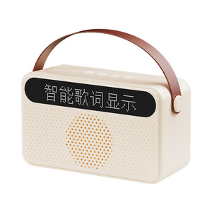 Altavoz Claison con Pantalla para Letras, Portátil, de Escritorio, para Exteriores, Recargable, Pequeño, con Asa - Product Image 2