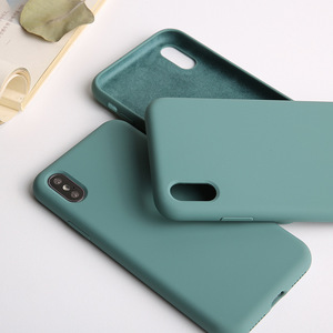 <span class=keywords><strong>Cover</strong></span> protettiva europea americana di lusso in <span class=keywords><strong>Silicone</strong></span> liquido All-Inclusive per <span class=keywords><strong>iPhone</strong></span> X custodia per telefono cellulare con impronte digitali - Product Image 3