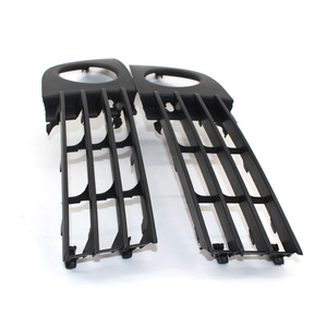 Audi A6 C5 Fog Light Grille 4B0807682T Black <b>ABS</b> Lower Grille Cover Left Right Fit 2002 2005 - Product Image 4
