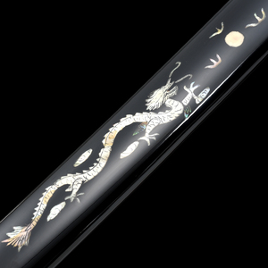 <span class=keywords><strong>Espada</strong></span> China de Bambú en Oferta, <span class=keywords><strong>Espada</strong></span> Exquisita Tallada a Mano con Mango de Piel de Pescado Genuina - Product Image 5