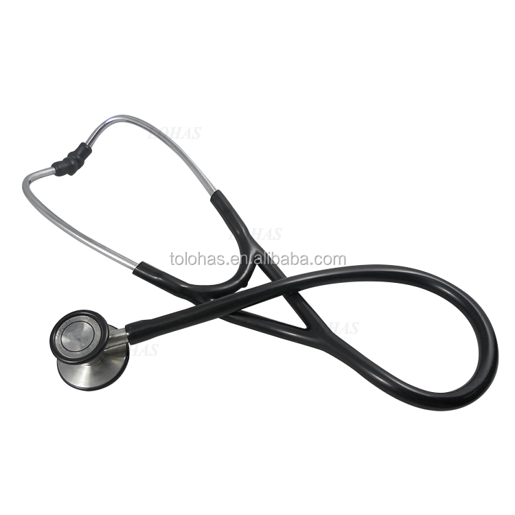 LHSTE1 stéthoscope médical tête en acier inoxydable tube en PVC équipement médical stéthoscope prix