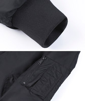 Veste bomber grise personnalisée pour homme, logo personnalisé, OEM/ODM, style décontracté, veste utilitaire