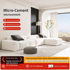 Sistema de Microcemento de Dos Componentes |   Pintura Profesional Integrada para Paredes y Pisos |   Microcemento Modificado con Resina de Alta Dureza - Product Image 1