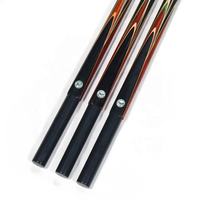 Queue de billard/snooker articulée en bois de frêne, pointe de 9-10 mm, 57 pouces, 3/4, pour le même usage