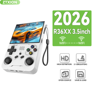 เครื่องเล่นเกมพกพาโอเพ่นซอร์สจากโรงงานโดยตรง รุ่น R36XX หน้าจอ IPS 3.5 นิ้ว ประสิทธิภาพการจำลองที่ทรงพลัง - Product Image 4