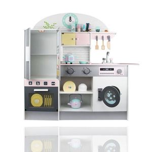 Jouets en bois Montessori pour bébés, jouets éducatifs pour enfants, ensemble de jeu de cuisine et d'aliments pour enfants - Product Image 1