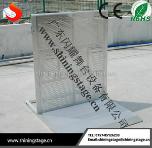อุปสรรคอลูมิเนียมที่ใช้ในการป้องกันไม่ให้ Crowing และการจลาจล/คุณภาพและความปลอดภัยที่ใช้สำหรับการจัดนิทรรศการกลางแจ้ง - Product Image 2