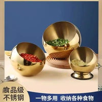 Bol oblique en acier inoxydable poli, sauce d'assaisonnement pour fondue commerciale, barbecue coréen, buffet, cadeau d'affaires