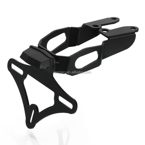 Accesorios de motocicleta soporte de matrícula Z400 para <span class=keywords><strong>Kawasaki</strong></span> Z <span class=keywords><strong>250</strong></span> 400 soporte de número Kit eliminador de orden trasero Z500 Z 500 - Product Image 5