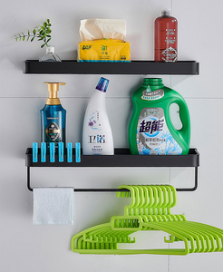 Caddie de douche multifonction Organisateur de salle de bain Rangement mural <span class=keywords><strong>Étagère</strong></span>s de douche de salle de bain <span class=keywords><strong>sans</strong></span> perçage - Product Image 5