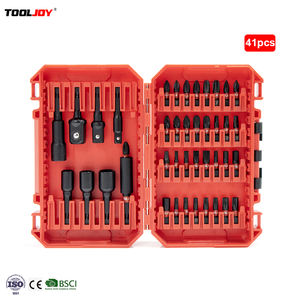 TOOLJOY 41 pz impatto Bit Set OEM ODM supporta ordini di grandi volumi esportati in Europa Nord America e Medio Oriente - Product Image 1
