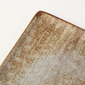 Weiye <span class=keywords><strong>2025</strong></span> New Arrival 10.25 inch vuông Sứ tấm tất cả các phẳng gỉ tráng men gốm Sushi tấm - Product Image 6