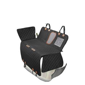 Housse de siège de <span class=keywords><strong>voiture</strong></span> imperméable pour animal de compagnie pour siège arrière extra large avec ceinture de sécurité fond dur extension de siège de <span class=keywords><strong>voiture</strong></span> chiens adaptés à toutes les voitures - Product Image 2