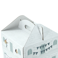 Cajas de Envío para Pasteles con Diseño de Logotipo Personalizado, Cajas de Embalaje de Cartón Corrugado para Panadería, Alimentos, Cosméticos y Regalos