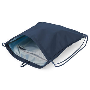 Drawstring <b>Backpack</b> Polyester Zip Pocket Sport Gym Bag Drawstring Durable Eco-Friendly Factory Made Drawstring Bag - Product Image 5