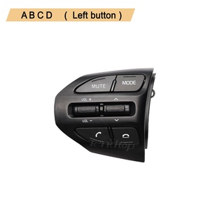 Nouveau bouton de commande du volant <span class=keywords><strong>gauche</strong></span> FetonAuto pour K2 RIO RIO X LINE, multifonctionnel, audio, téléphone, régulateur de vitesse - Product Image 2