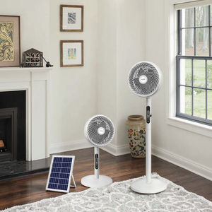 Năng lượng mặt trời Powered không khí quạt tuần hoàn có thể sạc lại tuổi thọ pin dài gió mạnh dao động Quạt tháp điện cho bệ người hâm mộ - Product Image 6
