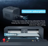 ANYCUT-ZKF3550 Máquina de troquelado de doble cabezal de 350x500mm con motor servo DC, tecnología de adsorción por vacío y pantalla táctil de 5.0 pulgadas de alta precisión