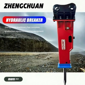 SB20 SB30 Britador Hidráulico Martelo 45mm 53mm Mining <span class=keywords><strong>Breaker</strong></span> para 1-5tons Escavadeira Rock Break Túnel Construção Remoção - Product Image 3