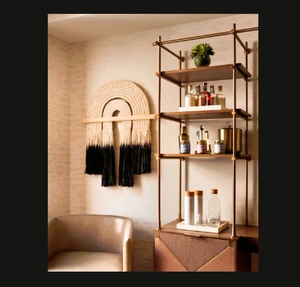 <span class=keywords><strong>Armario</strong></span> Modular de Metal <span class=keywords><strong>para</strong></span> Habitación de Invitados, Estación de Trabajo Simple, Montaje de Mini Bar, Combinación de Latón - Product Image 6